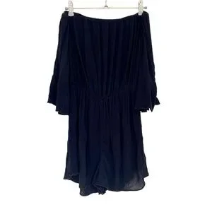 Topshop Pants Jumpsuits Topshop Black Strapless